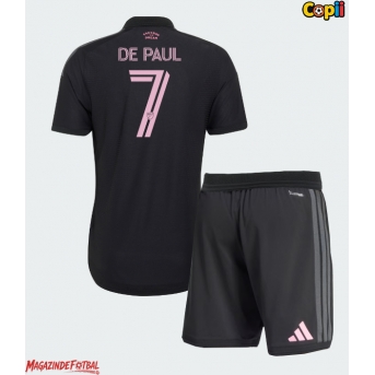 Inter Miami Rodrigo De Paul #7 Echipament de Fotbal Replică 2026-27 Copii Deplasare (+ Șorturi)